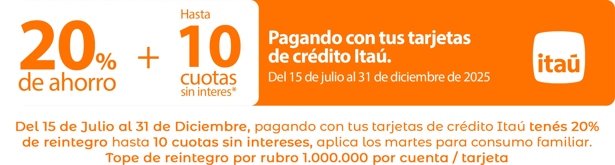Ahorra con Itaú
