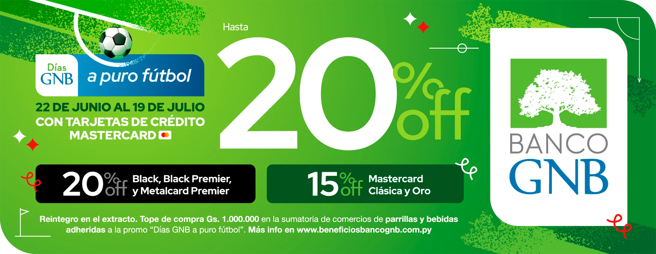 Descuento con GNB